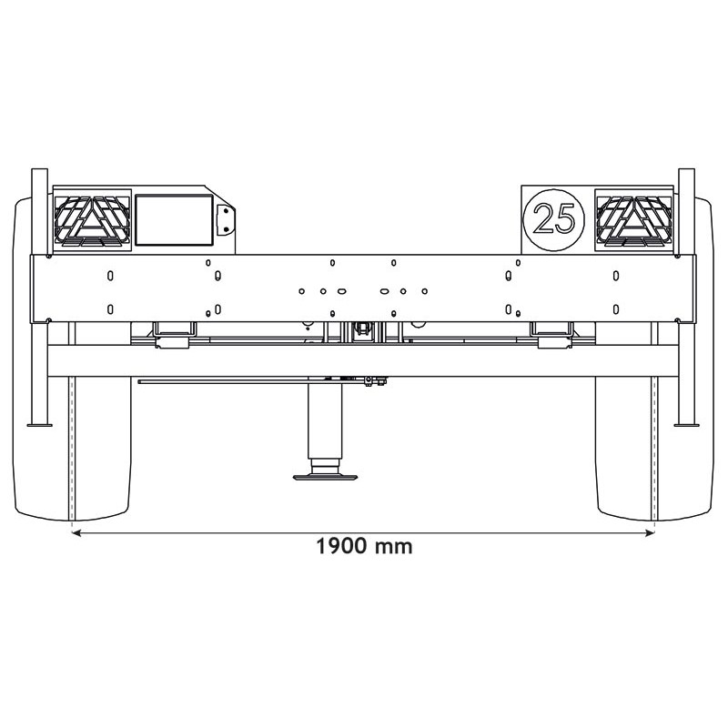 Châssis roulant pour citerne eau 8000 litres