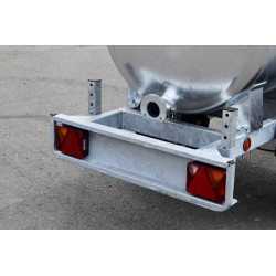 Remorque citerne à eau 1000 litres - Routière 90km/h - PTC 1,5 T Remorque citerne à eau 1000 litres - Routière 90km/h - PTC 1,5 T