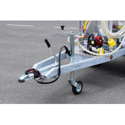 Remorque citerne à eau 1000 litres espaces verts - Routière 90km/h - PTC 1,5 T