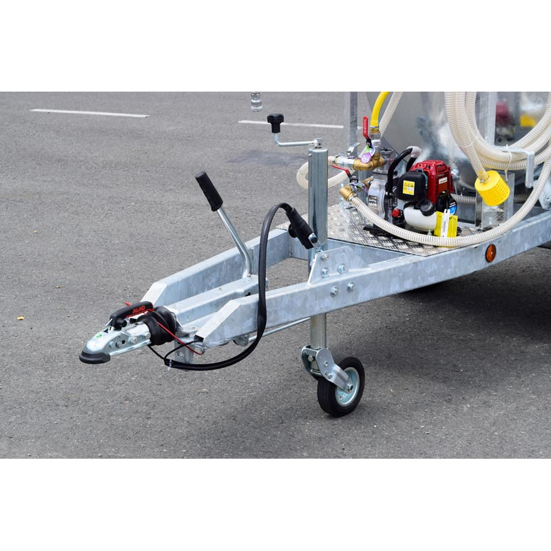 Remorque citerne à eau 1000 litres espaces verts - Routière 90km/h - PTC 1,5 T