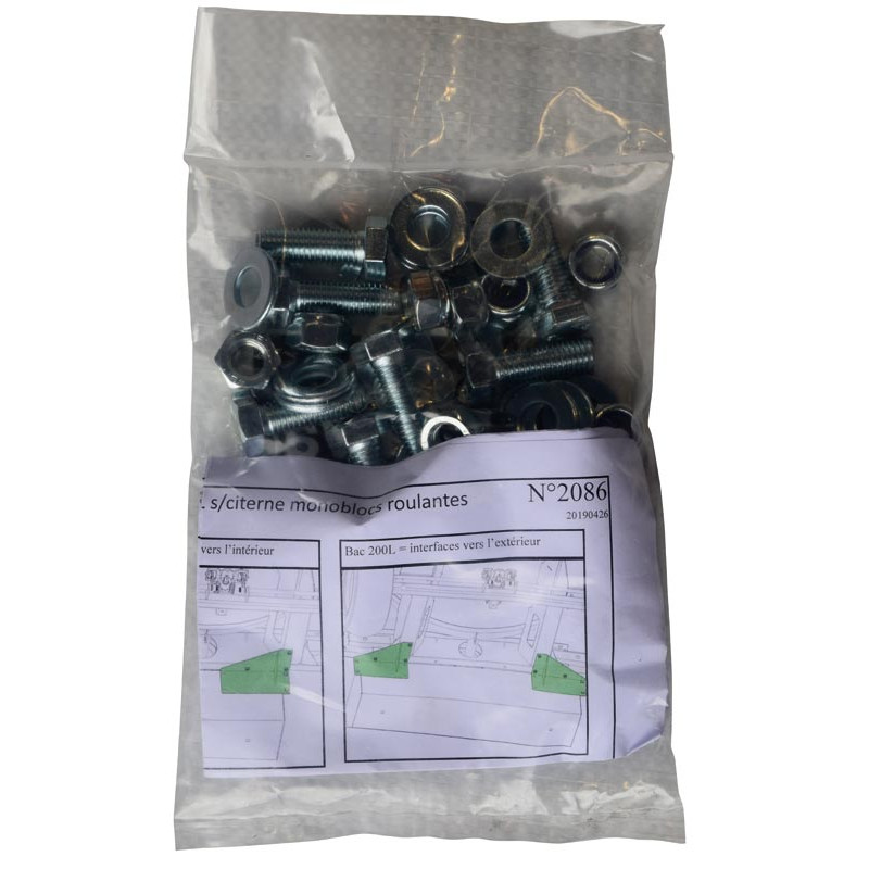 Kit de fixation pour abreuvoir NC pose sur citerne monobloc Kit de fixation pour abreuvoir NC pose sur citerne monobloc