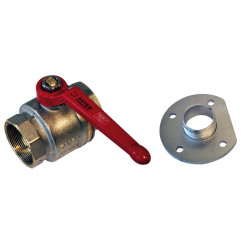 Vanne 1/4 de tour pour citerne