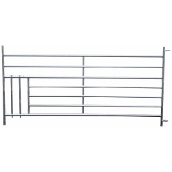 Claie de contention "autonome" à tube avec passage d'agneau