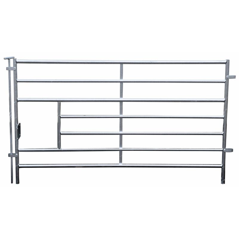 Claie d'agnelage avec passage d'abreuvoir et fiche pour ovins 