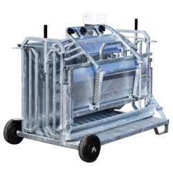 Cage de retournement roulante pour ovins Cage de retournement roulante pour ovins