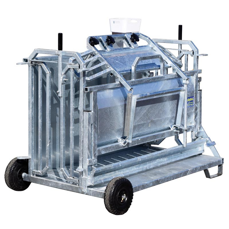 Cage de retournement roulante pour ovins Cage de retournement roulante pour ovins