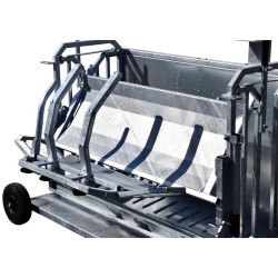 Cage de retournement roulante pour ovins Cage de retournement roulante pour ovins