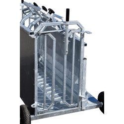 Cage de retournement roulante pour ovins Cage de retournement roulante pour ovins