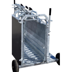 Cage de retournement roulante pour ovins Cage de retournement roulante pour ovins