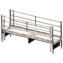 Plat de réception de claie