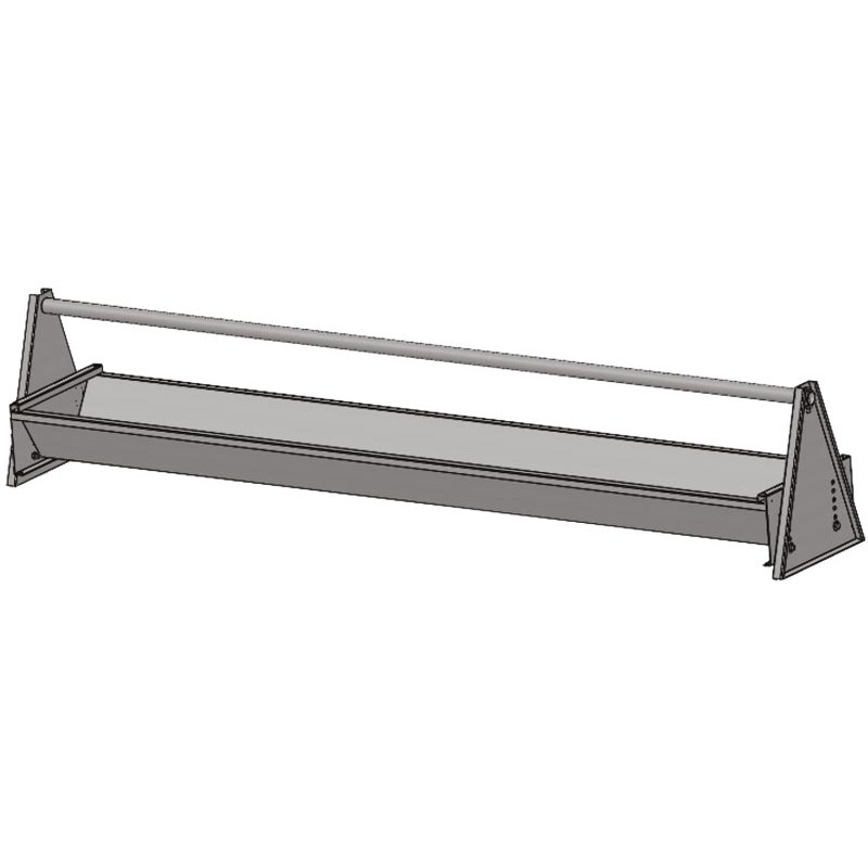 Pieds réglables avec barre de sécurité agneau pour auge ovins sans pied