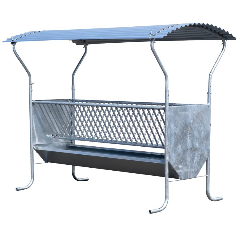 Toiture pour râtelier double sur pieds ovins et caprins - 2,80 m Toiture pour râtelier double sur pieds ovins et caprins - 2,80 m