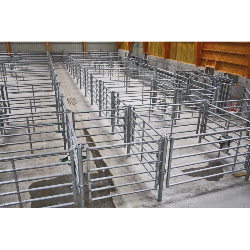 Embout arrière 6 lisses pour barrière de contention 1/2 m 