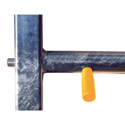 Embout avant 6 lisses Ø 48,3 mm avec verrous 2 automatiques EASYLOCK Embout avant 6 lisses Ø 48,3 mm avec verrous 2 automatiques EASYLOCK