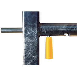 Embout avant 6 lisses Ø 48,3 mm avec verrous 2 automatiques EASYLOCK Embout avant 6 lisses Ø 48,3 mm avec verrous 2 automatiques EASYLOCK