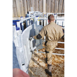 kit de rotation pour barrière 6 lisses avec système anti-retour silencieux