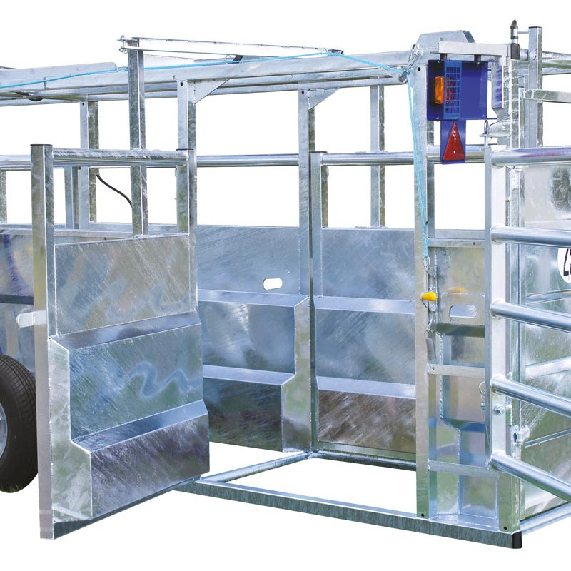 Couloir de contention mobile hydraulique
