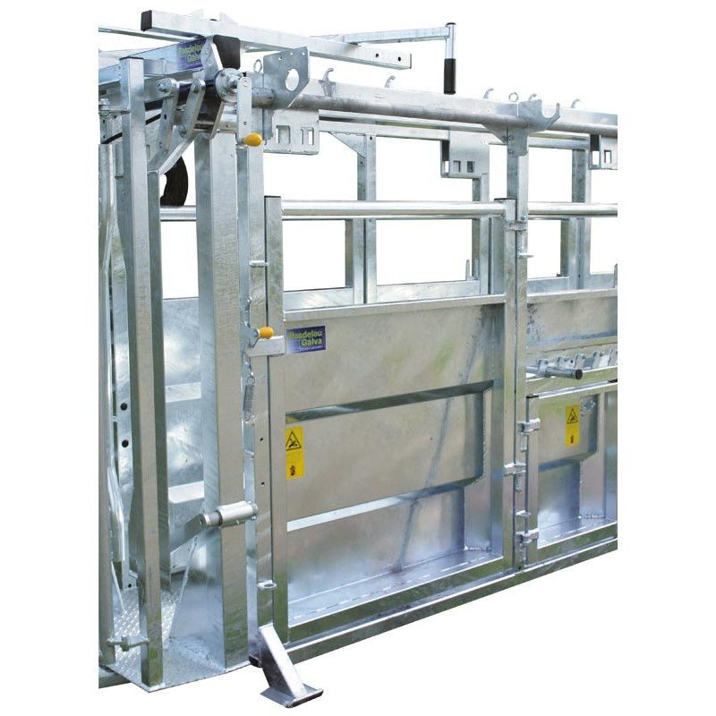 Couloir de contention mobile hydraulique