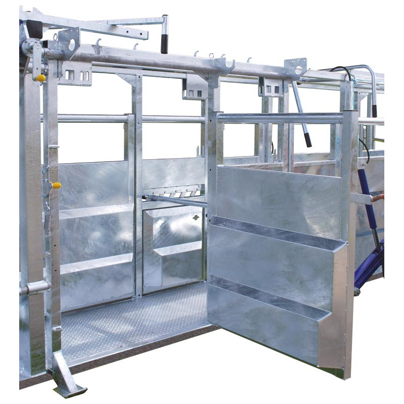 Couloir de contention mobile hydraulique