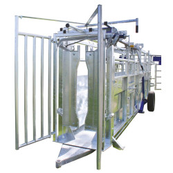 Couloir de contention mobile hydraulique