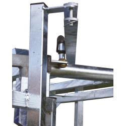 Couloir de contention mobile hydraulique