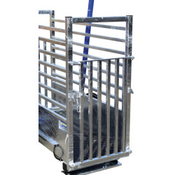 Cage de pesage roulante pour veaux Cage de pesage roulante pour veaux