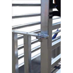 Cage de pesage roulante pour veaux Cage de pesage roulante pour veaux