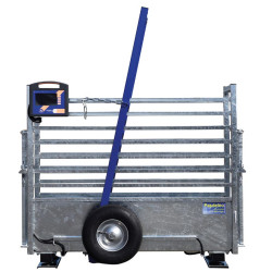 Cage de pesage roulante pour veaux Cage de pesage roulante pour veaux
