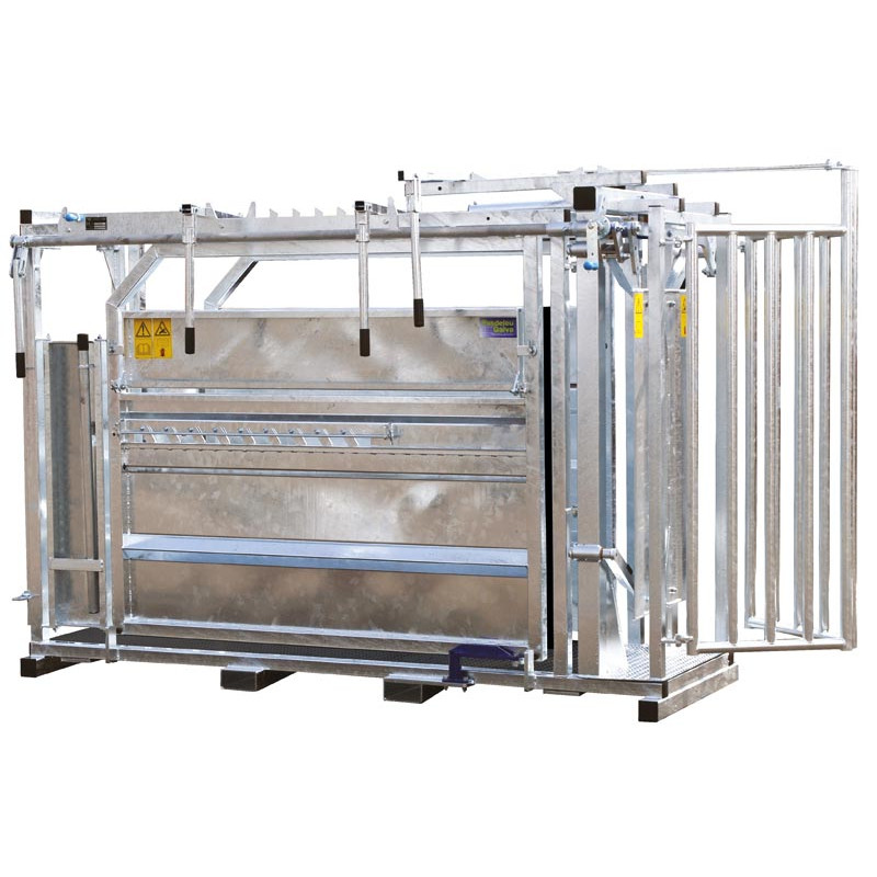 Cage de contention LVM - Panneaux tôlés - Parois largeur variable - Panneaux latéraux tôlés Cage de contention LVM - Panneaux tôlés - Parois largeur variable - Panneaux latéraux tôlés