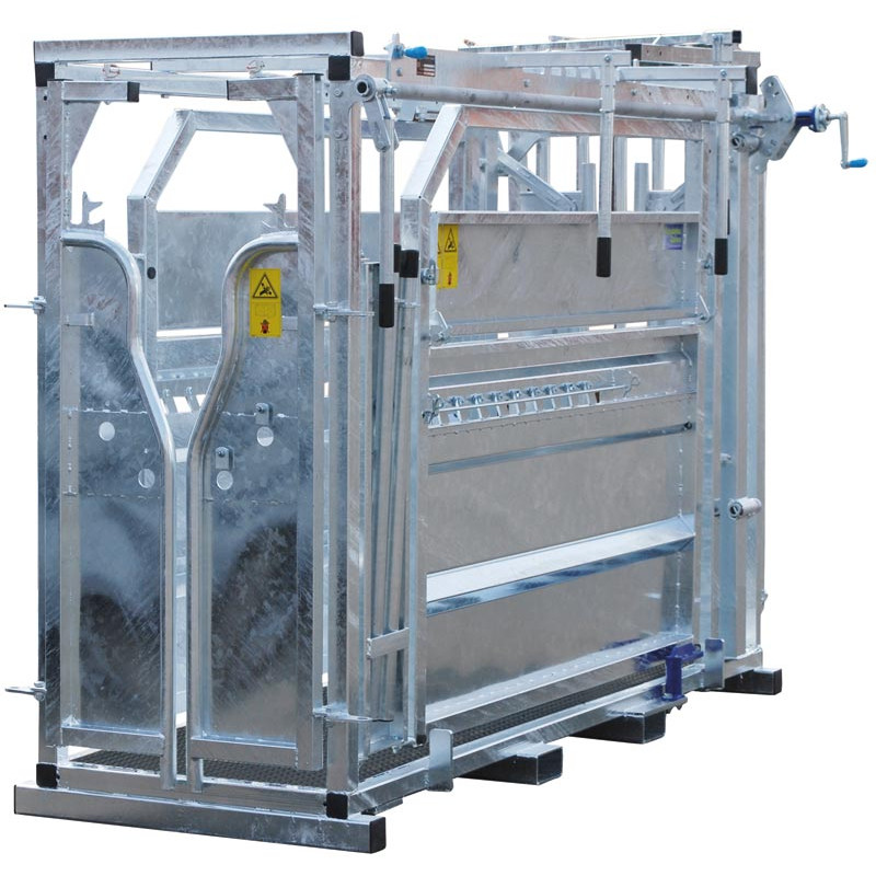 Cage de contention LVM - Panneaux tôlés - Parois largeur variable - Panneaux latéraux tôlés Cage de contention LVM - Panneaux tôlés - Parois largeur variable - Panneaux latéraux tôlés