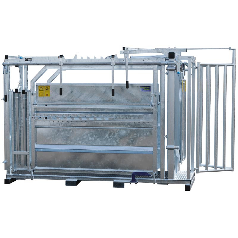 Cage de contention LVM - Panneaux tôlés - Parois largeur variable - Panneaux latéraux tôlés Cage de contention LVM - Panneaux tôlés - Parois largeur variable - Panneaux latéraux tôlés