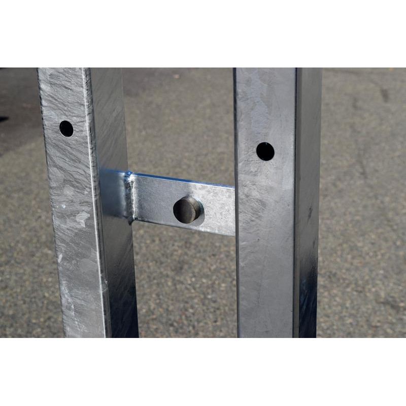 Porte sectionnelle déportée 1 battant manuelle 