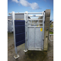 Porte sectionnelle déportée 1 battant manuelle 