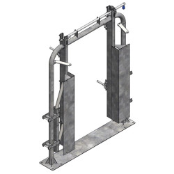 Module LV manuel à largeur variable pour départ et fin de couloir