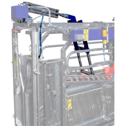 Système de poussée anti-recul pneumatique pour cages manuelles