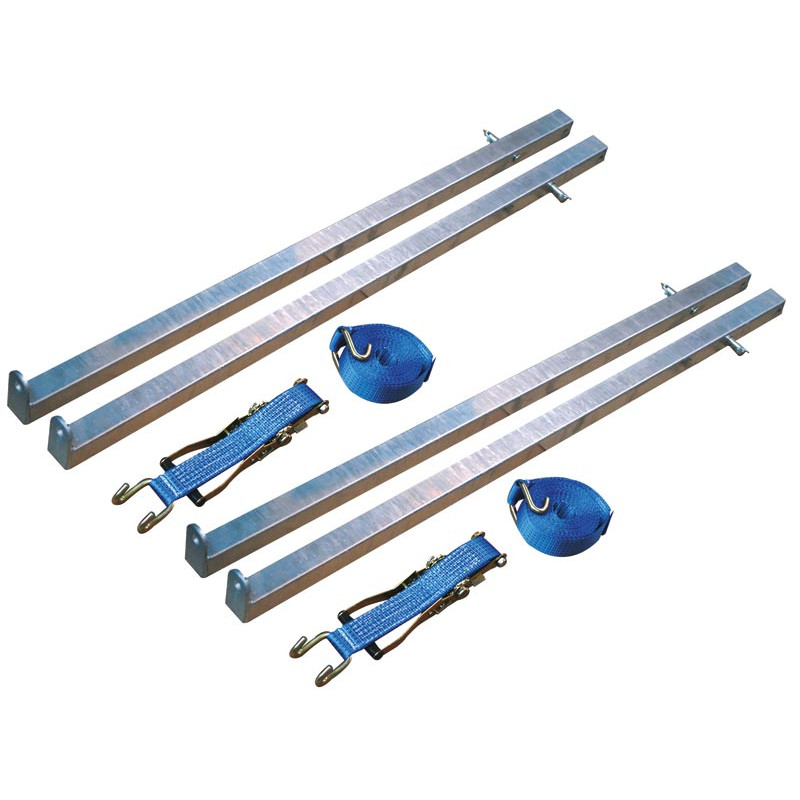Support panels pour couloir de contention mobile