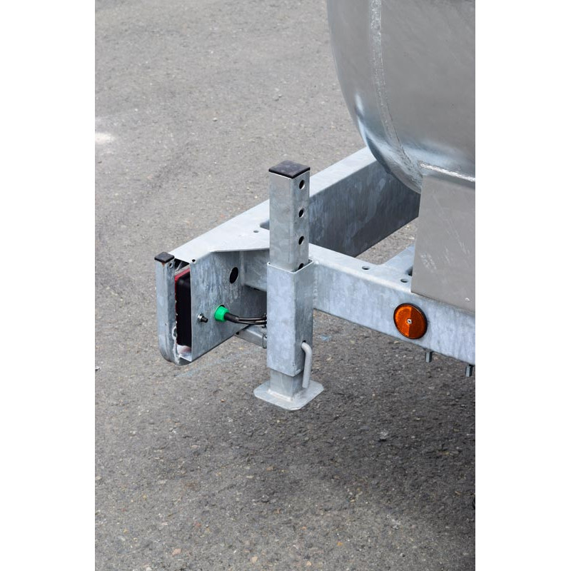 Remorque citerne à eau 1000 litres - Routière 90km/h - PTC 1,5 T