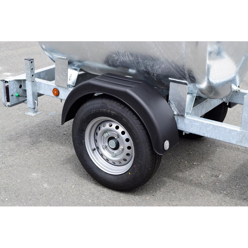 Remorque citerne à eau 1000 litres - Routière 90km/h - PTC 1,5 T