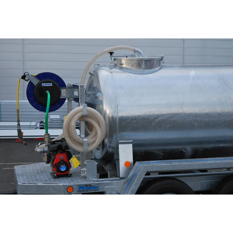 Remorque citerne à eau 2000 litres espaces verts - Routière 90km/h  - PTC 3,5 T