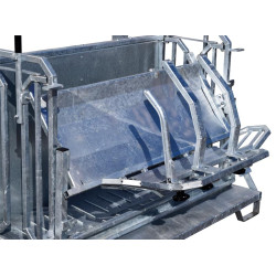 Cage de retournement roulante pour ovins Cage de retournement roulante pour ovins