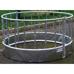 Râtelier de prairie rond avec barreaudage droit
