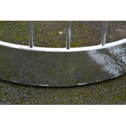 Râtelier de prairie rond avec barreaudage droit