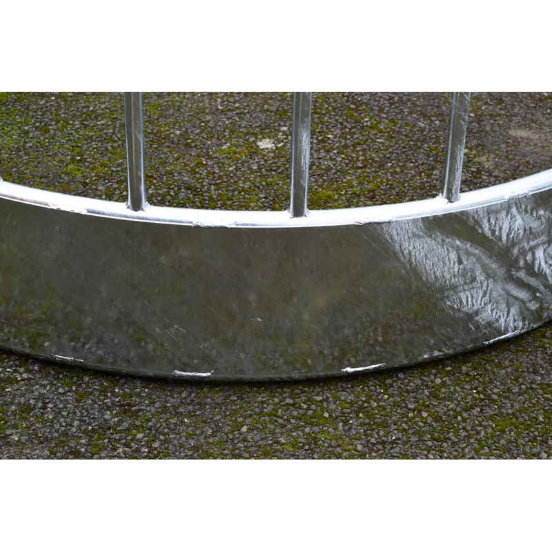Râtelier de prairie rond avec barreaudage droit