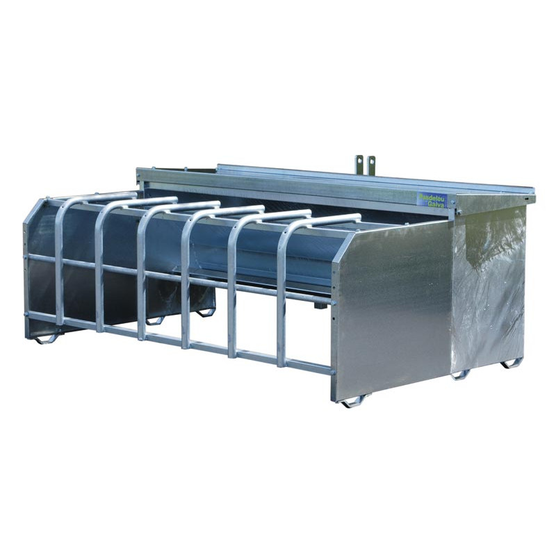 Nourrisseur sélectif 265 L avec simple parc pour agneaux Nourrisseur sélectif 265 L avec simple parc pour agneaux