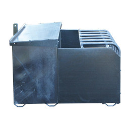 Nourrisseur sélectif 265 L avec simple parc pour agneaux Nourrisseur sélectif 265 L avec simple parc pour agneaux