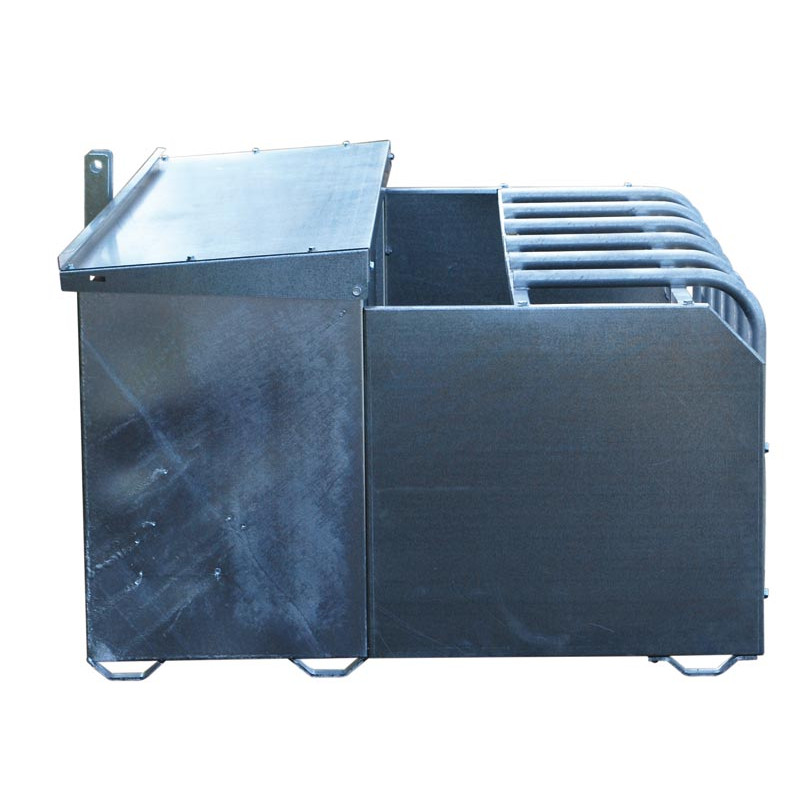 Nourrisseur sélectif 265 L avec simple parc pour agneaux Nourrisseur sélectif 265 L avec simple parc pour agneaux