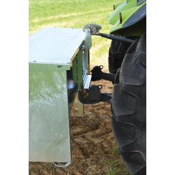 Nourrisseur sélectif 265 L avec simple parc pour agneaux Nourrisseur sélectif 265 L avec simple parc pour agneaux