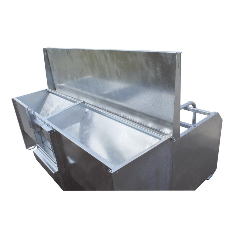 Nourrisseur sélectif 265 L avec simple parc pour agneaux Nourrisseur sélectif 265 L avec simple parc pour agneaux
