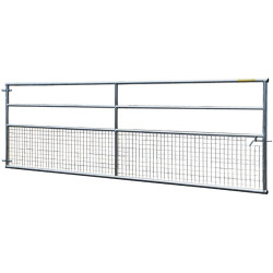 Barrière ovins fixe semi-grillagée 3 m