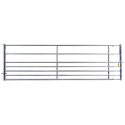 Barrière herbage ovins extensible 7 lisses avec 1 verrou 4/5 m